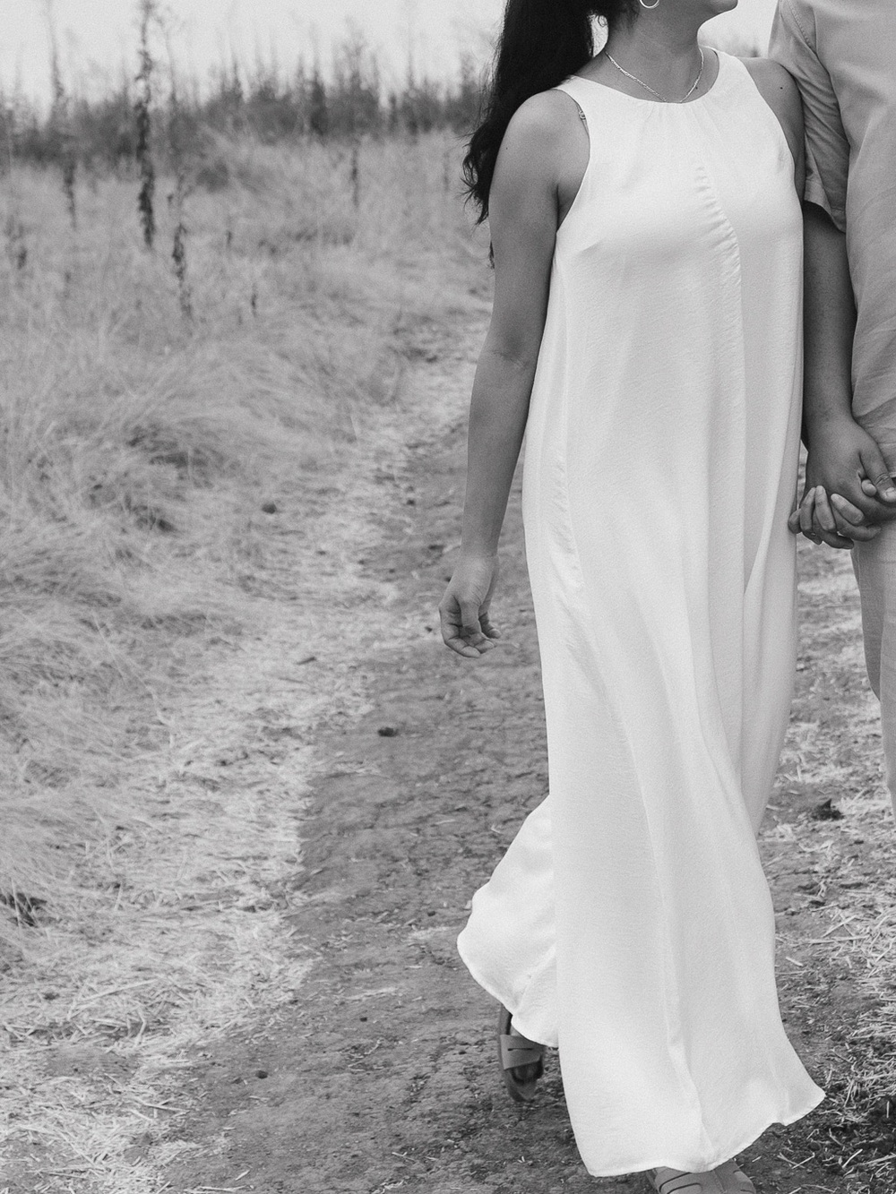 Lush White Wide-Leg Jumpsuit